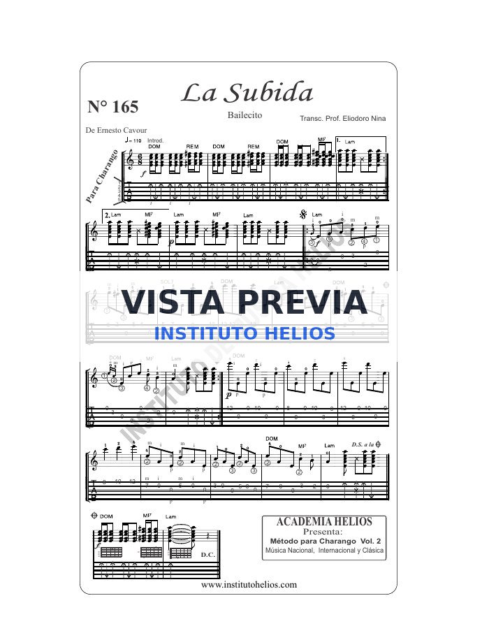 Vista previa de La subida